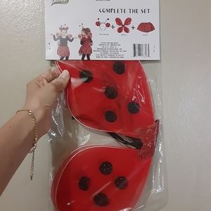 Children's (ages 3+) Ladybug wings. From Greenbrier International Inc.